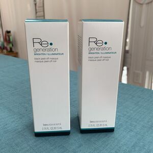 2 Beauticontrol Regeneration Brighten Black Peel-Off Masque 2.75 OZ